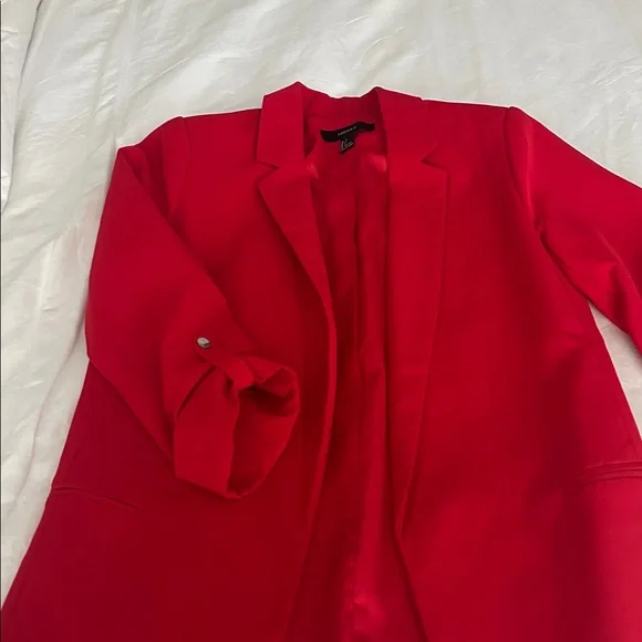 Forever 21 Bold Red Blazer - Picture 5 of 6